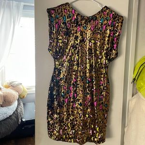 Fashion Nova Feeling Vibrant Sequin Mini Dress